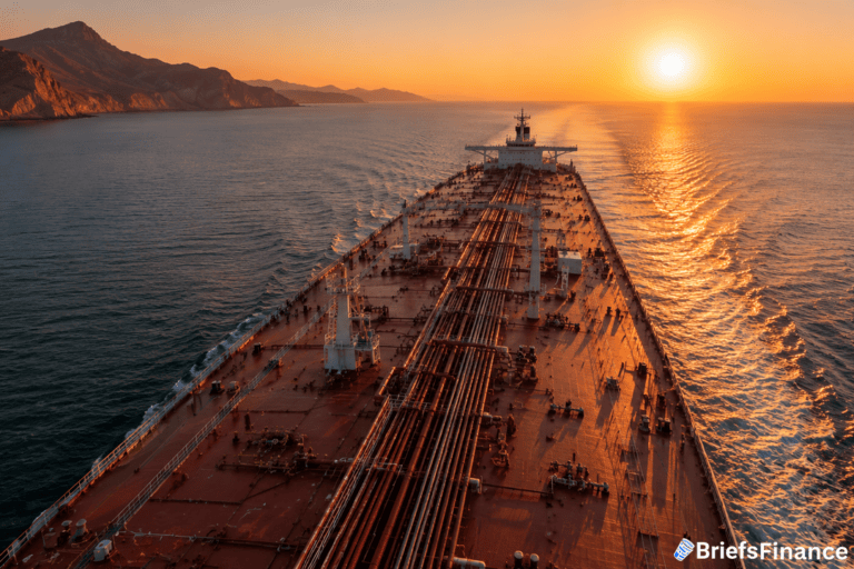An Iraqi Supertanker Just Turned Around At The Strait Of Hormuz