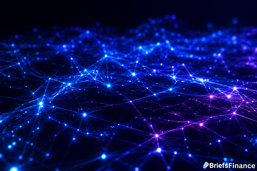 Blue/purple neural network nodes