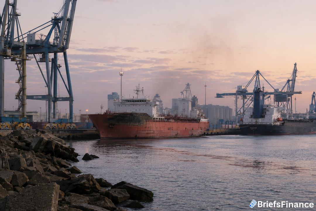 Drone Attack Hits Two Ships at Egypt's Damietta Port, Raising Energy Security Fears