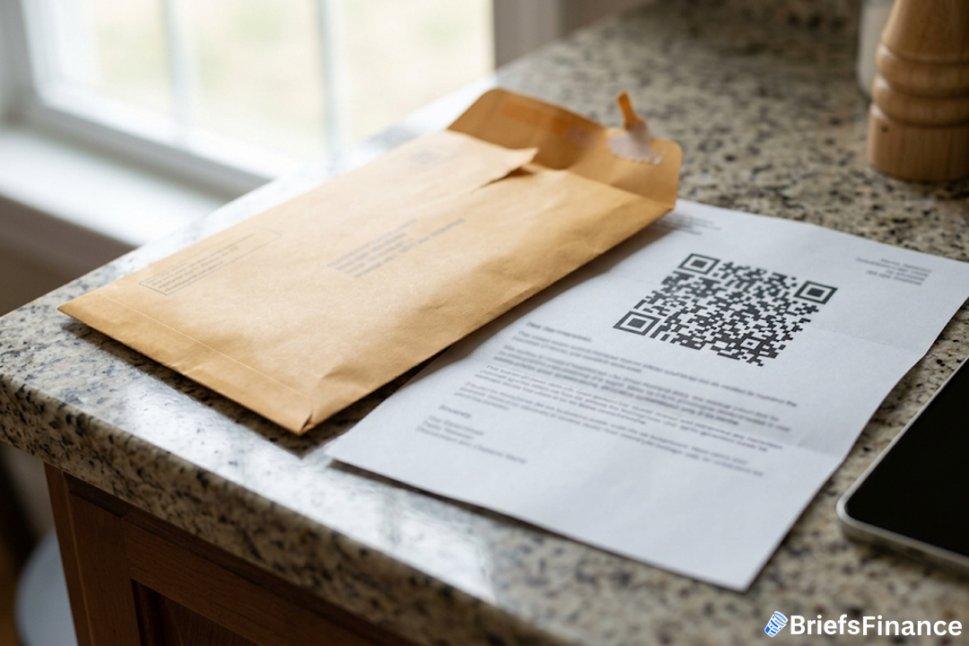 Fake IRS Mails Use QR Codes to Empty Crypto Wallets