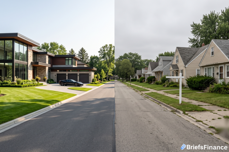 Luxury Home Market Surges While Middle-Class Buyers Struggle