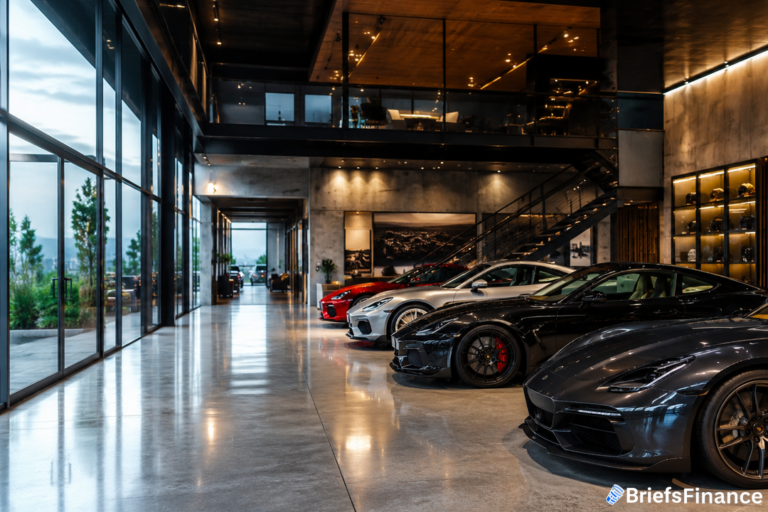 Affluent Gearheads Are Purchasing Upscale Parking Lofts as Gathering Spots