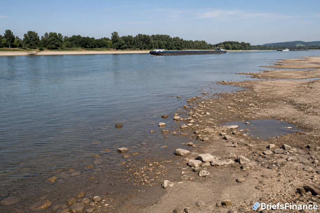 Shallow Waters on the Rhine Rattle Diesel Routes and Reactors