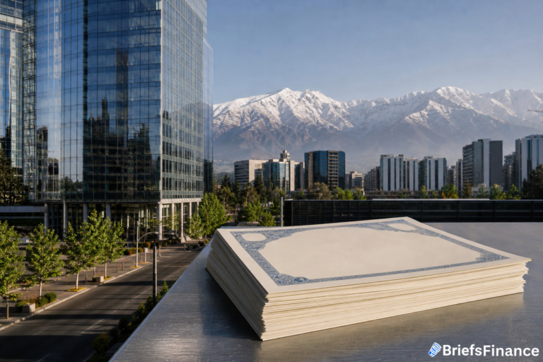 Foreign money floods Chile's bond market as "Sell America" vibe returns
