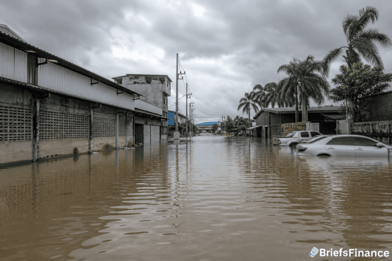 Thailand OKs 4 Billion Baht in Flood Aid as Deluge Roils Flights, Schools, and Factories