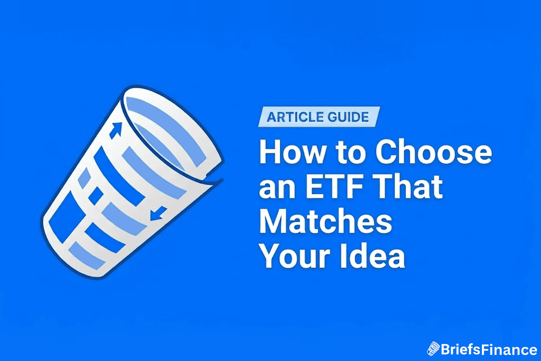 How to Choose an ETF That Matches Your Idea (Using the ETF Planning Tool)