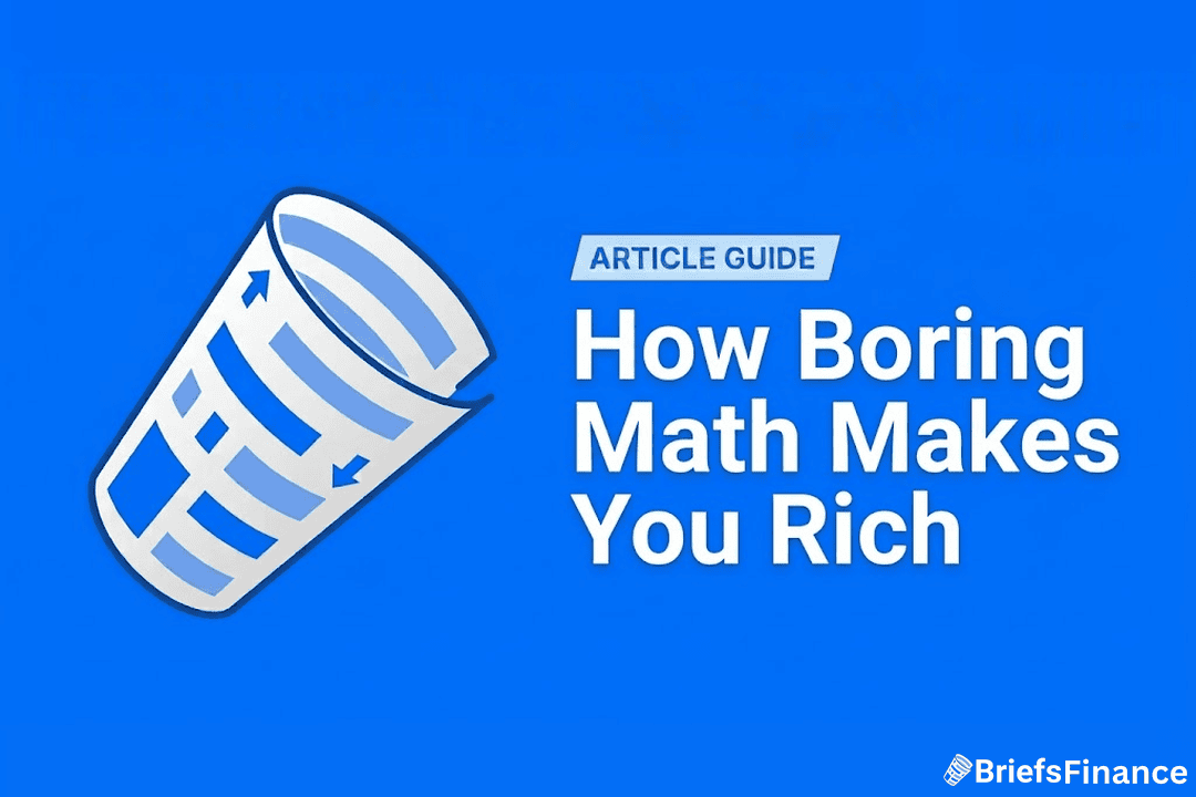 How Boring Math Makes You Rich: The Briefs Money Spreadsheet, Explained