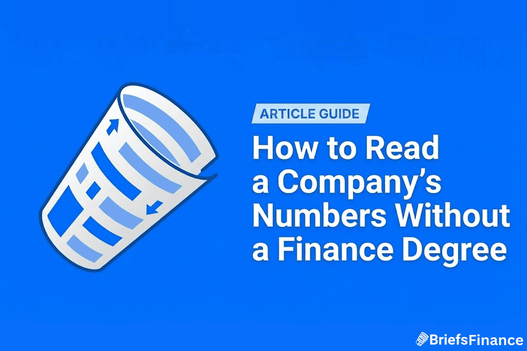 How to Read a Company's Numbers Without a Finance Degree (Using Briefs Terminal)