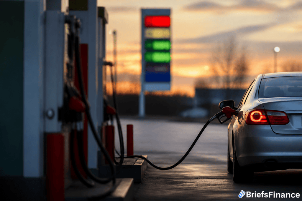 Vaesage Trump-era Gas Prices Near Biden's Average